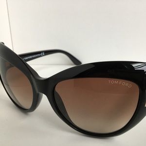 Tom Ford Black and Brown Sunglasses